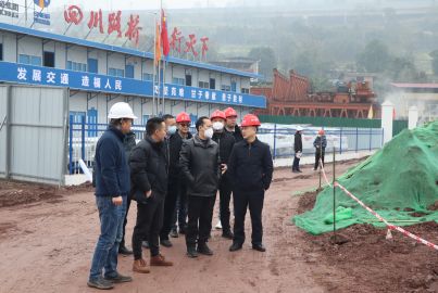 魯子軍林深入一線督導蜀能礦產 重點項目建設工作