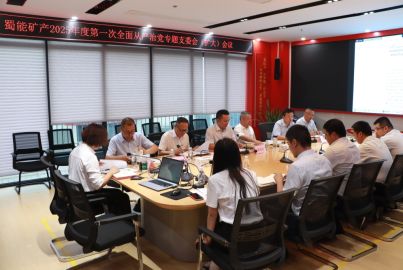 蜀能礦產召開2025年度第一次全面從嚴治黨專題支委會（擴大）會議