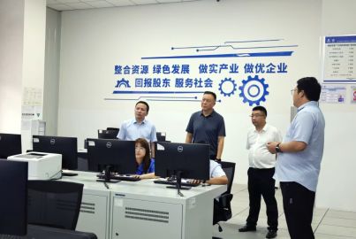 樂山市副市長廖沂一行到蜀能礦產磷酸鐵鋰廠調研