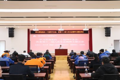 蜀道礦業(yè)集團黨委副書記、副董事長、總經(jīng)理田禮勇赴蜀能礦產(chǎn)宣講黨的二十屆四中全會和省委十二屆八次全會精神并開展現(xiàn)場調(diào)研等系列活動